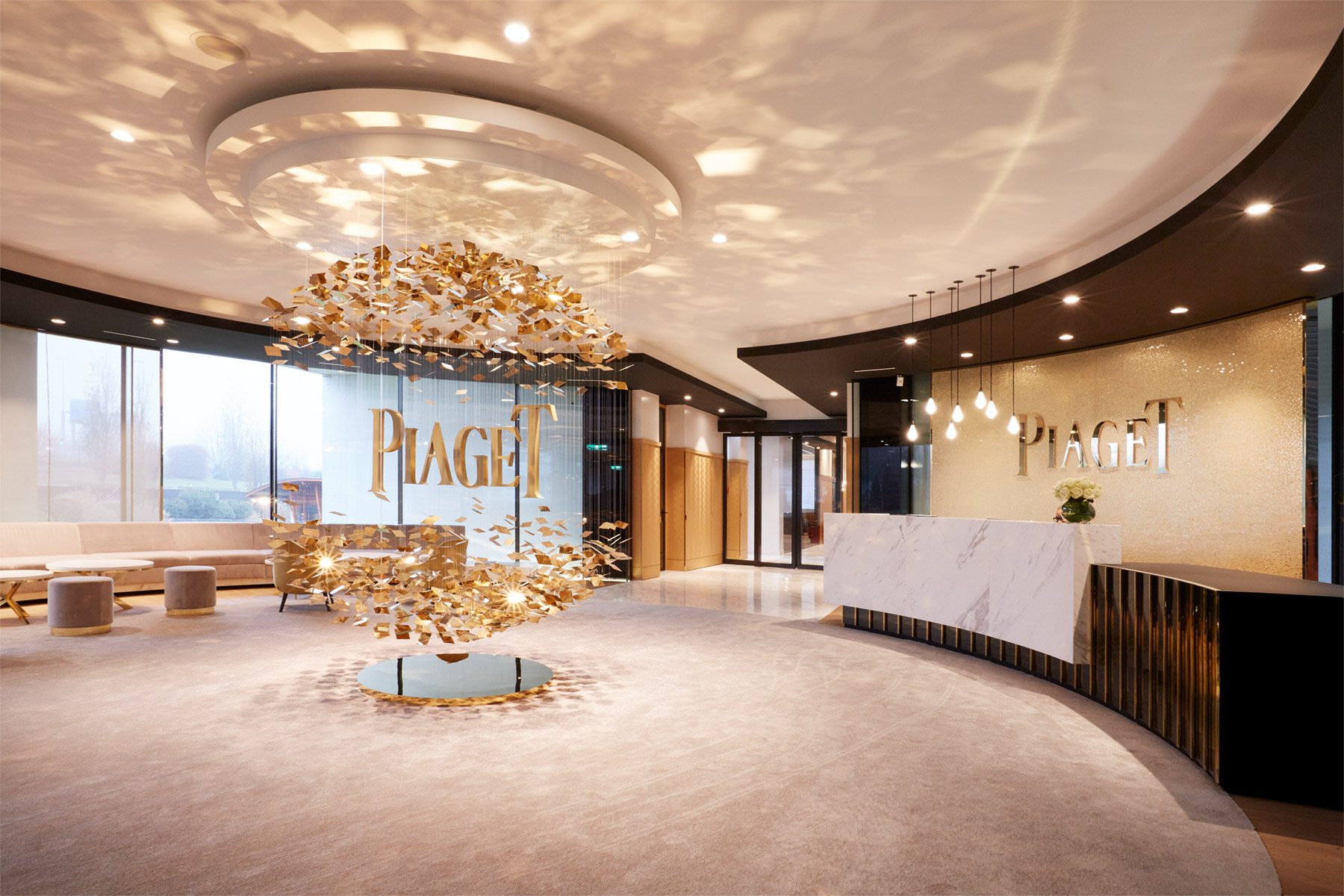 manufacture Piaget architecture Maud Guye Vuilleme Reception